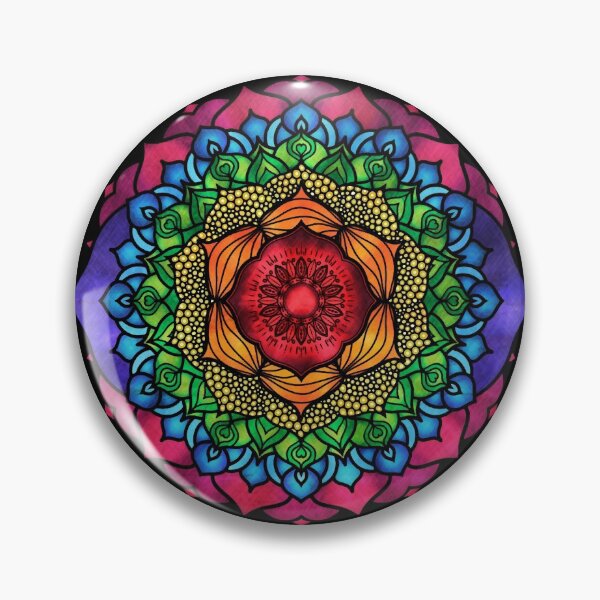 Item preview, 7 Chakra Mandala Design designed and sold by serenaking.