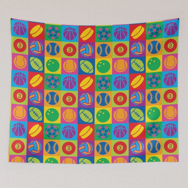 Item preview, Pop Art Sports Balls designed and sold by Lisann.