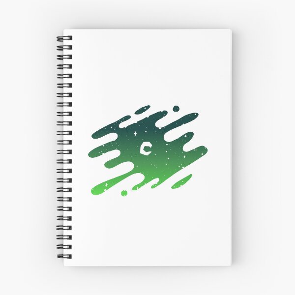 Item preview, Green Galaxy Space Paint Spill designed and sold by KingScribbler.