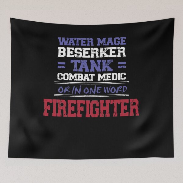 Item preview, Mage Combat Medic Tank Firefighter designed and sold by mcshirtface.