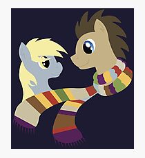 My Little Pony: Friendship is Magic - Dr Hooves and Derpy Hooves Photographic Print