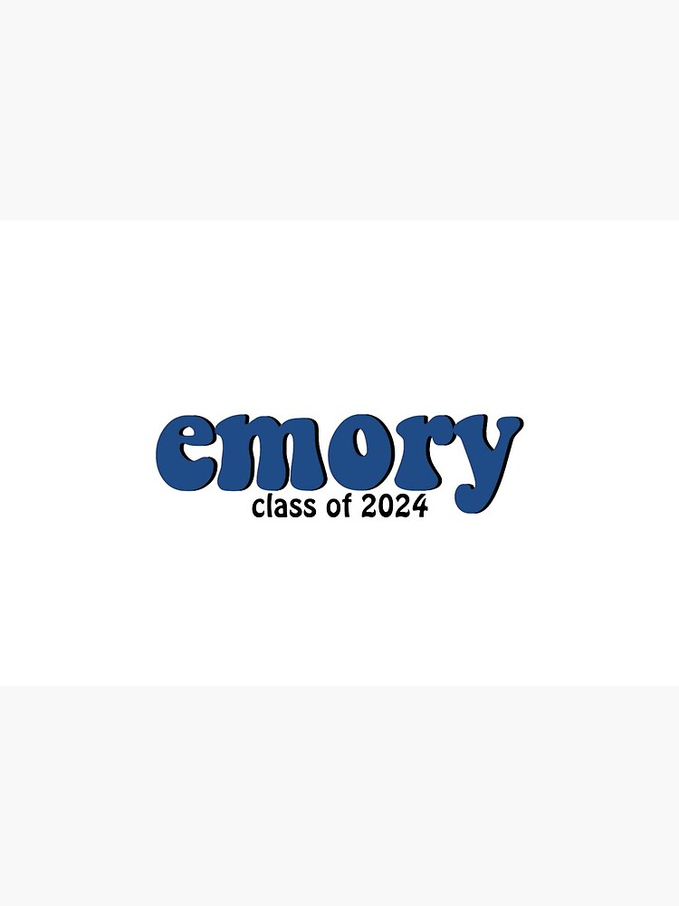 "Emory University Class of 2024" Mask by mayaf08 Redbubble