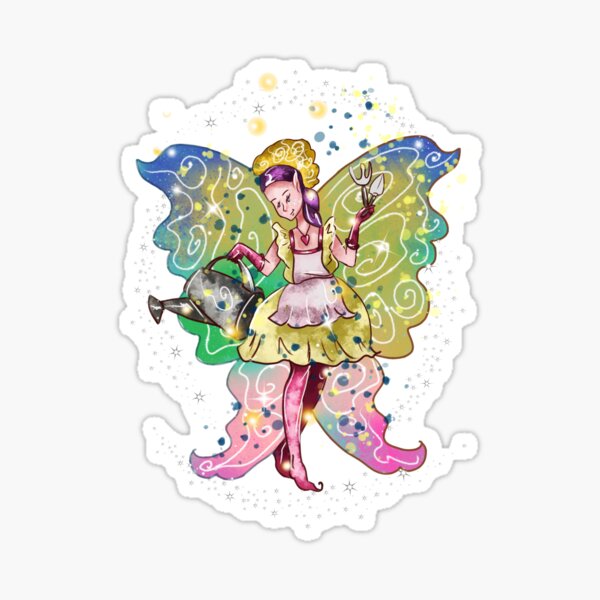 Gardenithia The Handmade Garden Fairy™️ Sticker