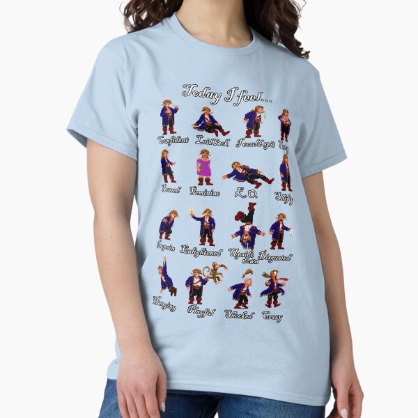 Item preview, Today I feel... (Guybrush Threepwood - Monkey Island) - Clothing, gadgets & face masks. designed and sold by spegnilcomputer.