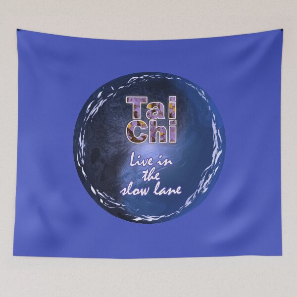 Item preview, Tai Chi, Live in the slow lane, martial arts, yin yang, zen designed and sold by Bodhi-T.