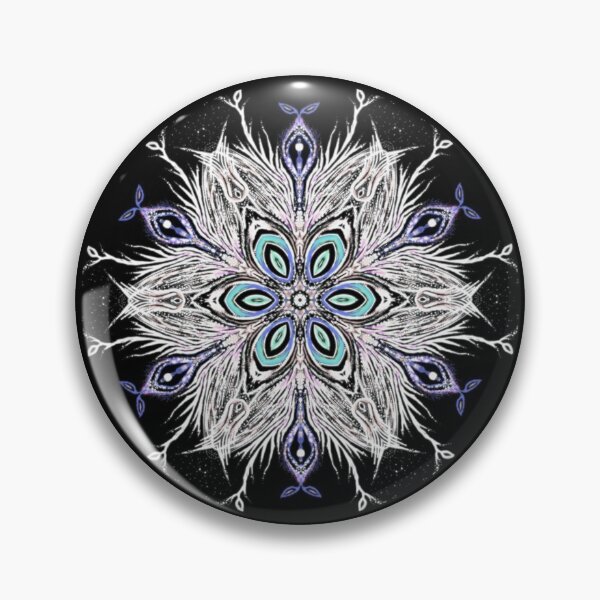 Item preview, First Snow Mandala designed and sold by MandalaMoments.