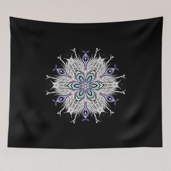 Item preview, First Snow Mandala designed and sold by MandalaMoments.