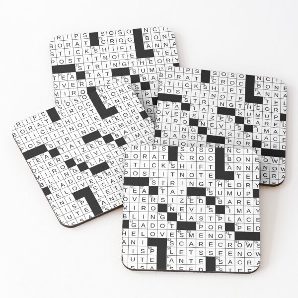Item preview, Stuffed crossword clue shirt designed and sold by bouchaib12.