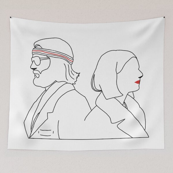 Item preview, Richie and Margot Tenenbaum designed and sold by AshtonPolak.
