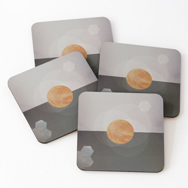 Item preview, Abstract Space Artwork Minimal Planet designed and sold by art-fox.