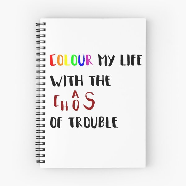 Item preview, Colour my life with the chaos of trouble designed and sold by butterflyworld.