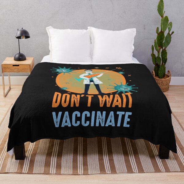 Item preview, Funny Don't Wait Vaccinate Doctor Hospital designed and sold by ShirtStar0815.