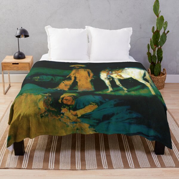 Item preview, Frederic Remington - In from the Night Herd designed and sold by Impressionist Masters.
