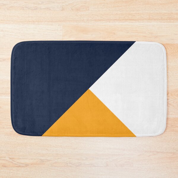 Item preview, Diagonal Geometry 003 - Blue Yellow White designed and sold by AmpersandCuster.