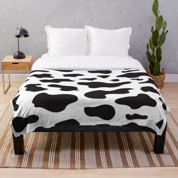 cow print Throw Blanket