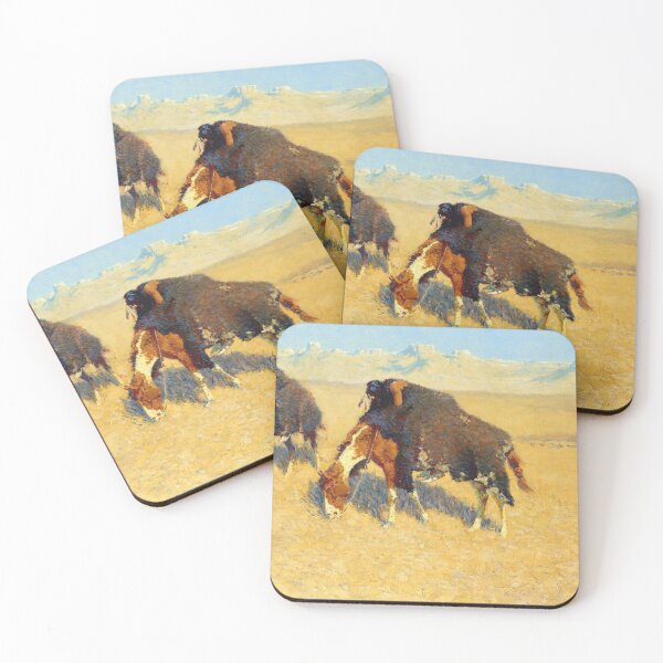 Item preview, Frederic Remington - Indians Simulating Buffalo designed and sold by Impressionist Masters.