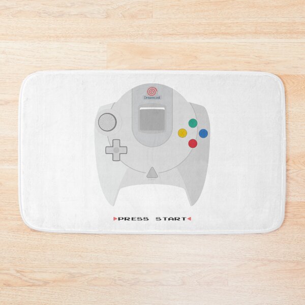 Item preview, Press Start Dreamcast (white) designed and sold by animinimal.