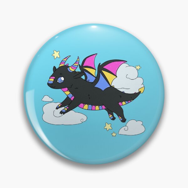 Artikelvorschau, Pan Pride Dragon entworfen und verkauft von Cardstock Crow.