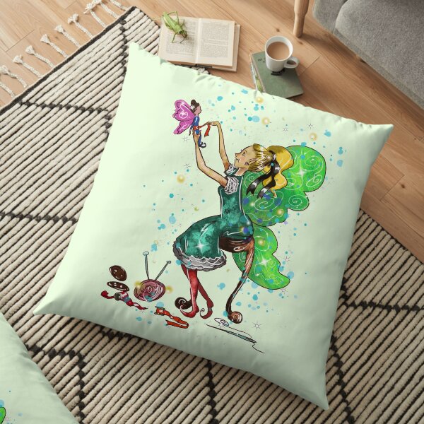 Fabiana The Handmade Fairy Doll Fairy™️ Floor Pillow