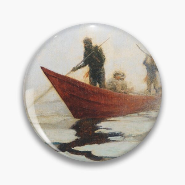 Item preview, Frederic Remington - River Drivers in the Spring Break Up designed and sold by Impressionist Masters.