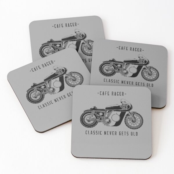 Item preview, Cafe Racer Motorcycle  designed and sold by ThrowBack-Clot.