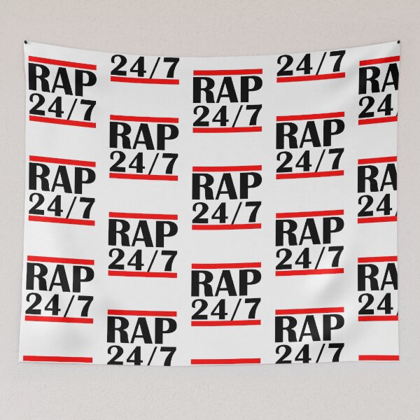 Item preview, Rap 24/7 Hip Hop Rap Music designed and sold by ByTekk.