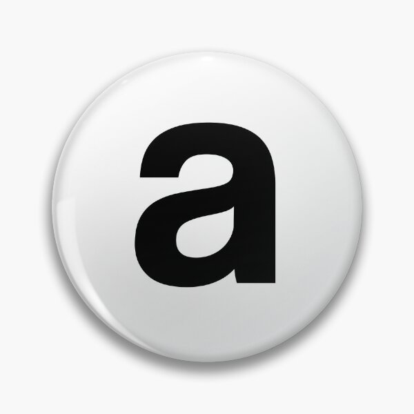 Item preview, letter A english black lowercase designed and sold by cheetomask.