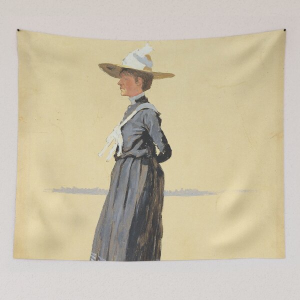 Item preview, Frederic Remington - Snug Island designed and sold by Impressionist Masters.