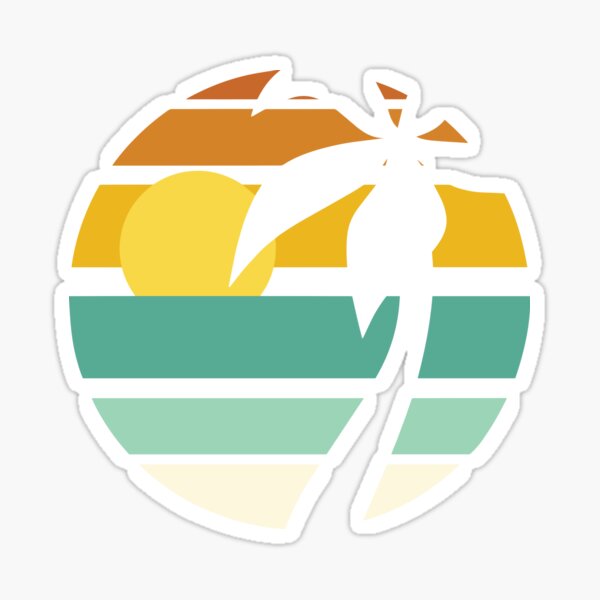 beachy Sticker