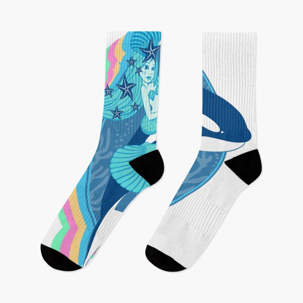 Item preview, The Orca and the Mermaid designed and sold by hickhopshop.