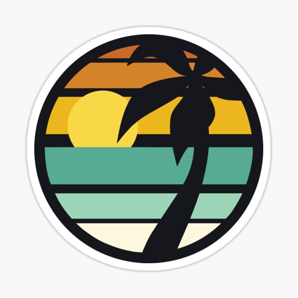 beachy (alt version) Sticker