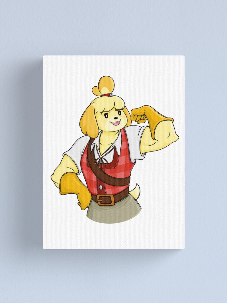 Isabelle X Gaston Canvas Print By Teigheart Redbubble - isabelle roblox