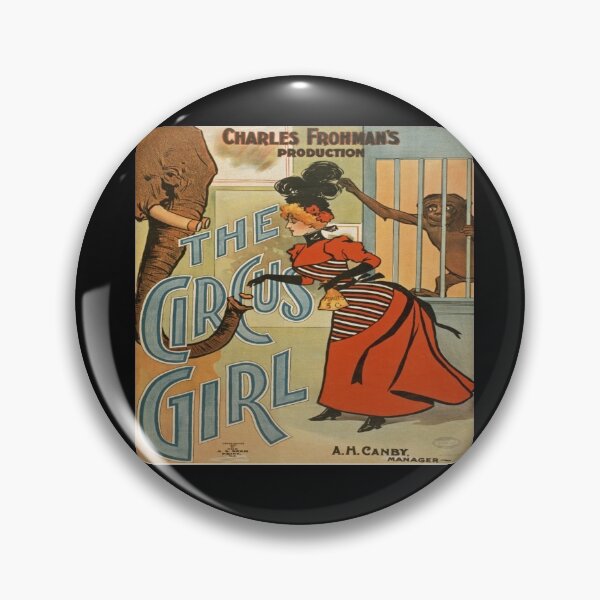 Item preview, Vintage Circus Girl Poster designed and sold by Slydell1.