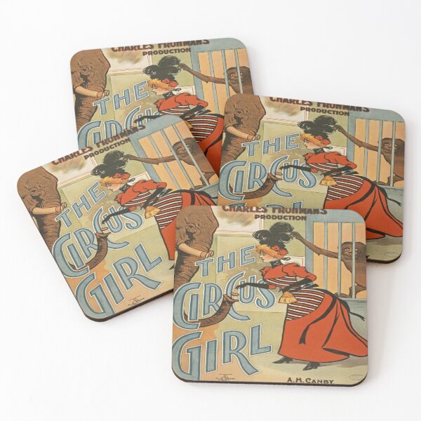 Item preview, Vintage Circus Girl Poster designed and sold by Slydell1.