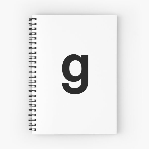 Item preview, letter G english black lowercase designed and sold by cheetomask.