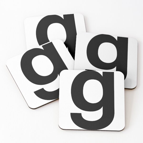 Item preview, letter G english black lowercase designed and sold by cheetomask.
