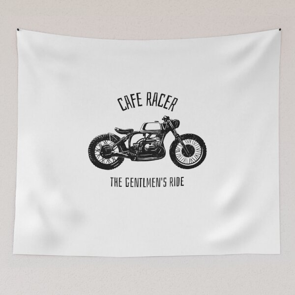 Aperçu de l'œuvre Café Racer Moto créée et vendue par ThrowBack-Clot.