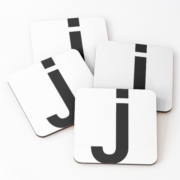 Item preview, letter J english black lowercase designed and sold by cheetomask.