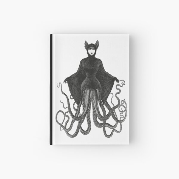 Hybrid Octopus Bat Woman | Hybrids | Hybrid Creatures | Hardcover Journal