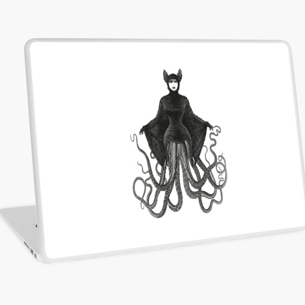 Hybrid Octopus Bat Woman | Hybrids | Hybrid Creatures | Laptop Skin