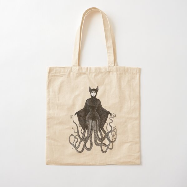 Hybrid Octopus Bat Woman | Hybrids | Hybrid Creatures | Cotton Tote Bag