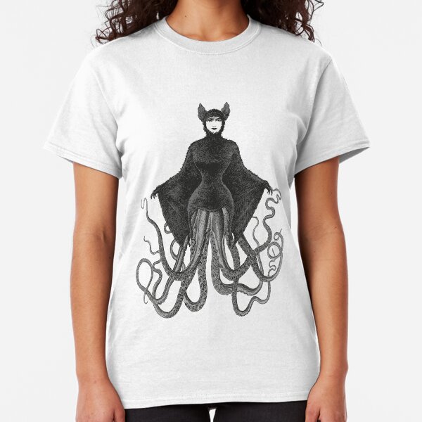 Hybrid Octopus Bat Woman | Hybrids | Hybrid Creatures | Classic T-Shirt