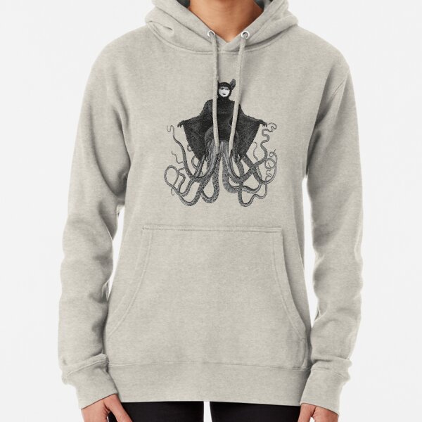 Hybrid Octopus Bat Woman | Hybrids | Hybrid Creatures | Pullover Hoodie