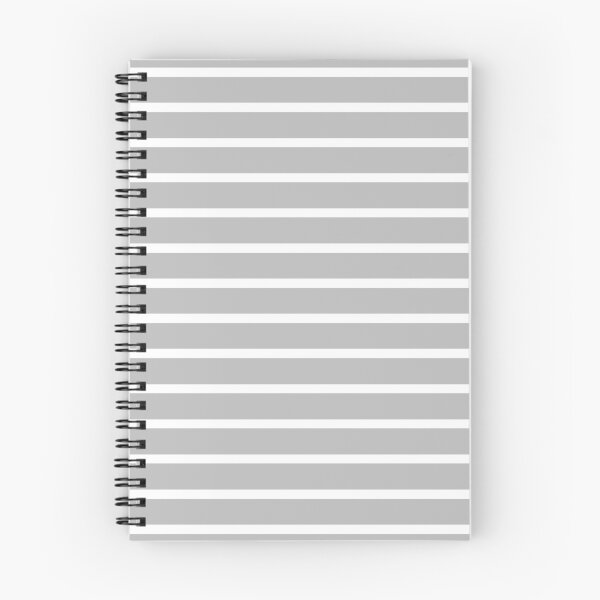Item preview, Gray horizontal lines pattern designed and sold by hexdecor.