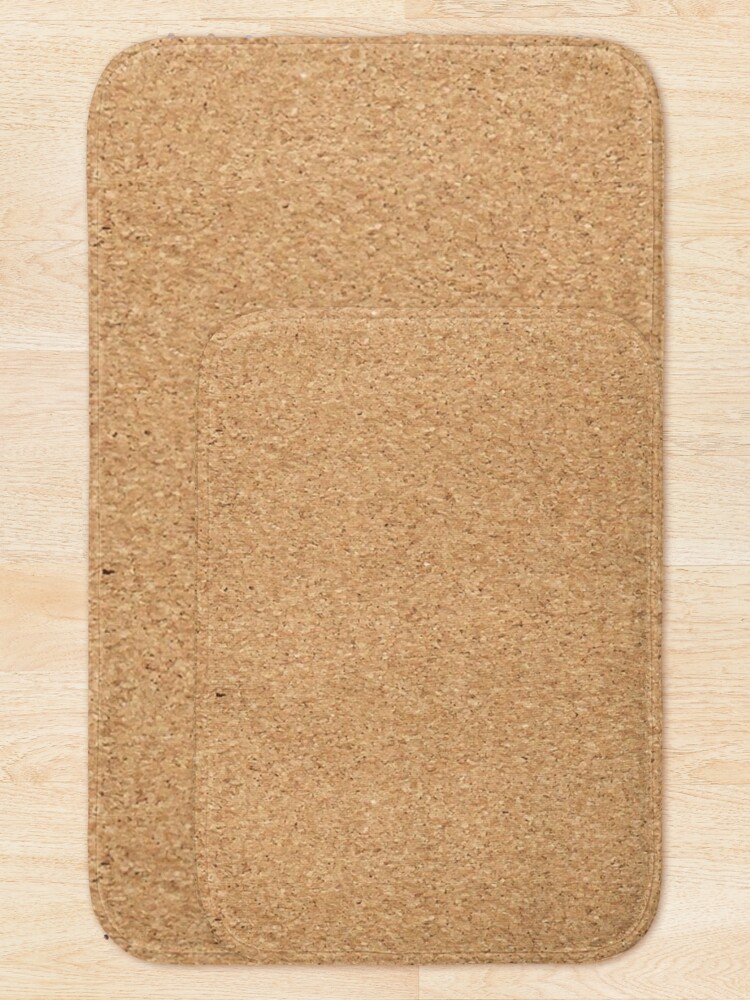 "cork" Bath Mat for Sale by MicaProd Redbubble