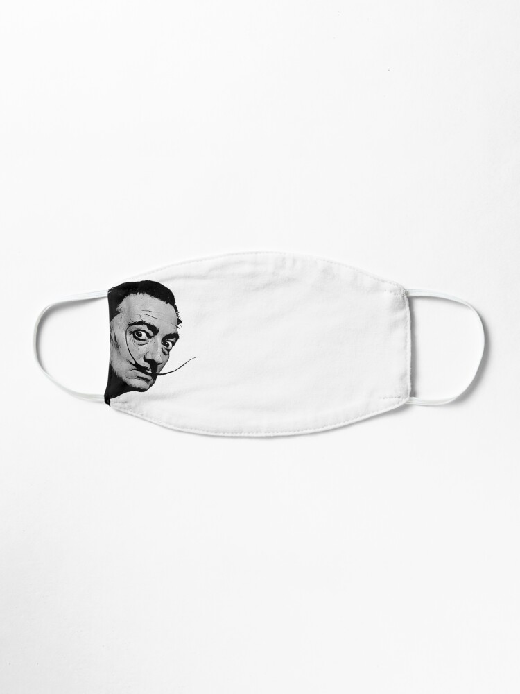Alternate view of Spanish paintor Salvador Dali Mask