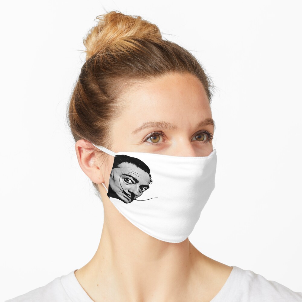 Spanish paintor Salvador Dali Mask