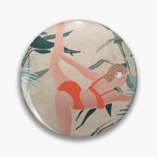 Item preview, Summer Yoga - Botanical Garden designed and sold by SarahBrigid.