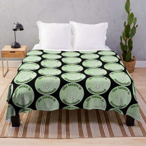 Item preview, The Future is Intersectional green designed and sold by margaroconnor.
