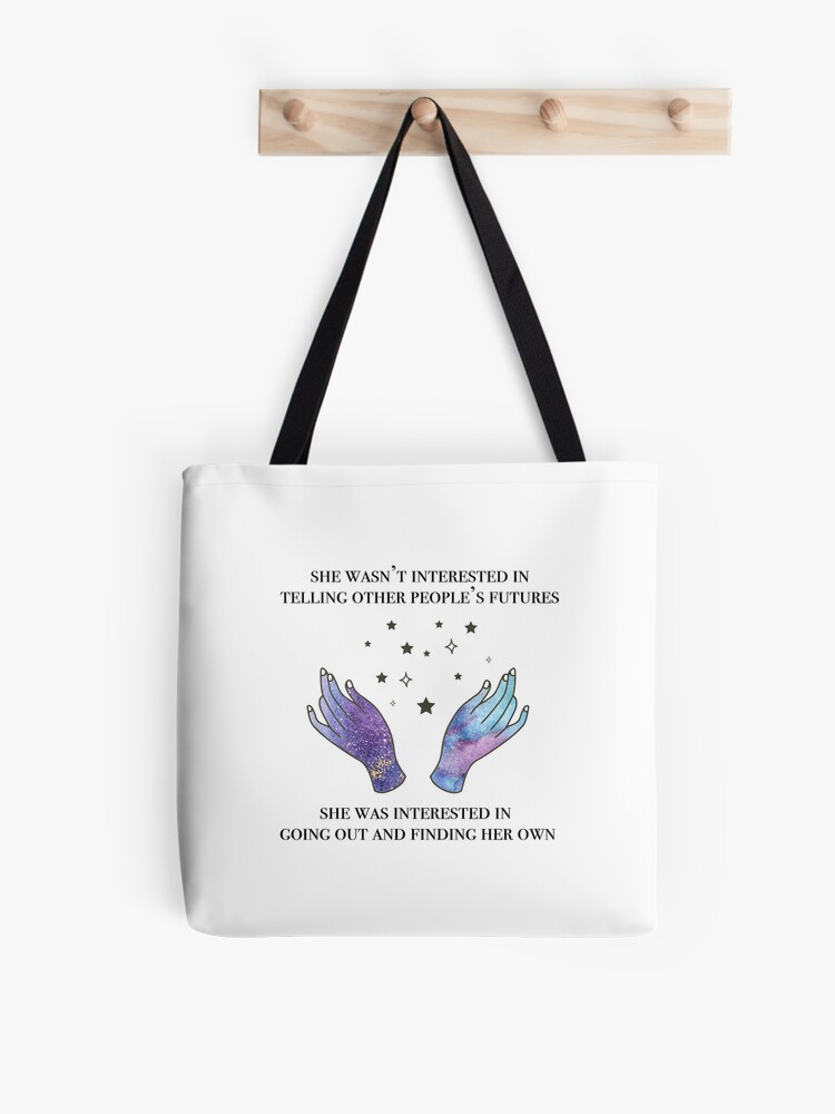 blue sargent quote | Tote Bag